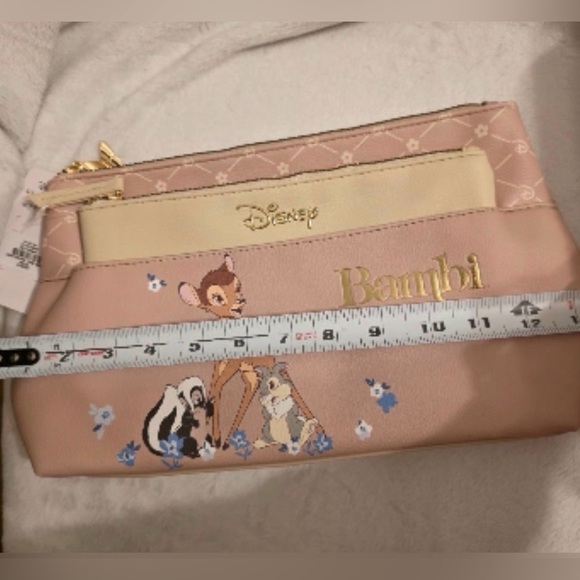 NWT Disney Bambi Cosmetic Bag Set - Picture 8 of 11